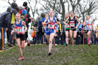 Junior girls 2019 New Balance English Schools Cross Country Champs, Temple Newsam, Leeds. Photo:  David T. Hewitson/Sports for All Pics